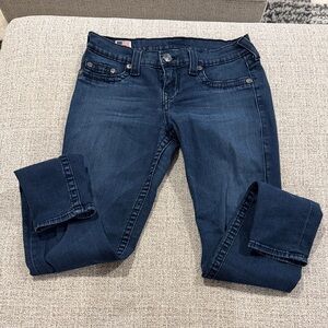 True Religion Women's Indigo Skinny Jeans